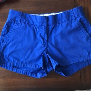 J Crew Chino Shorts - blue